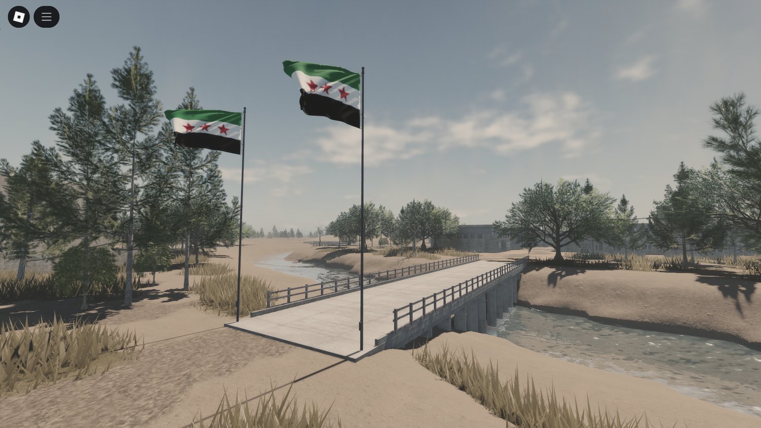 Enterable building interiors in Roblox Idlib Syria map
