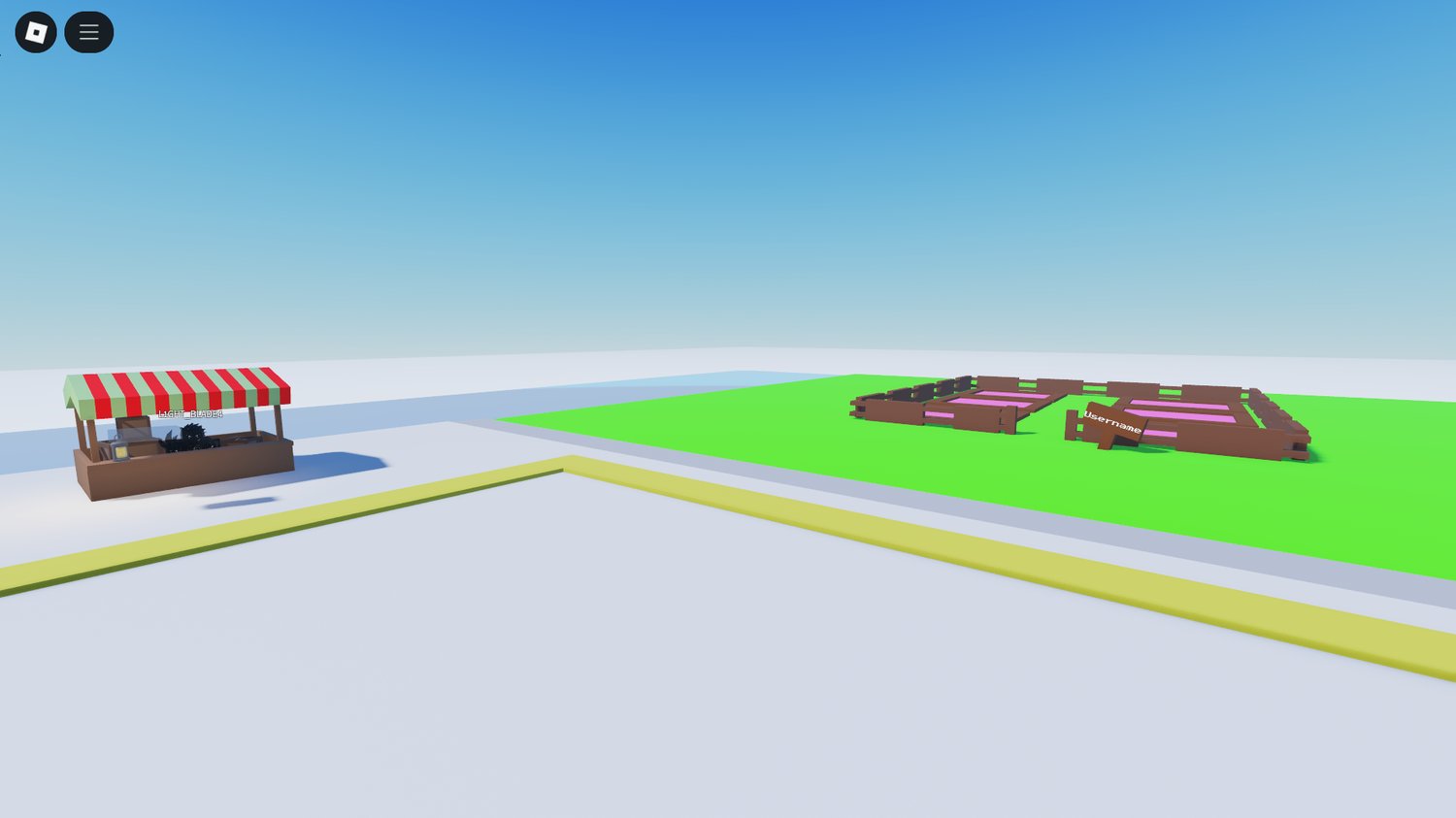 Roblox Grow Garden map overview