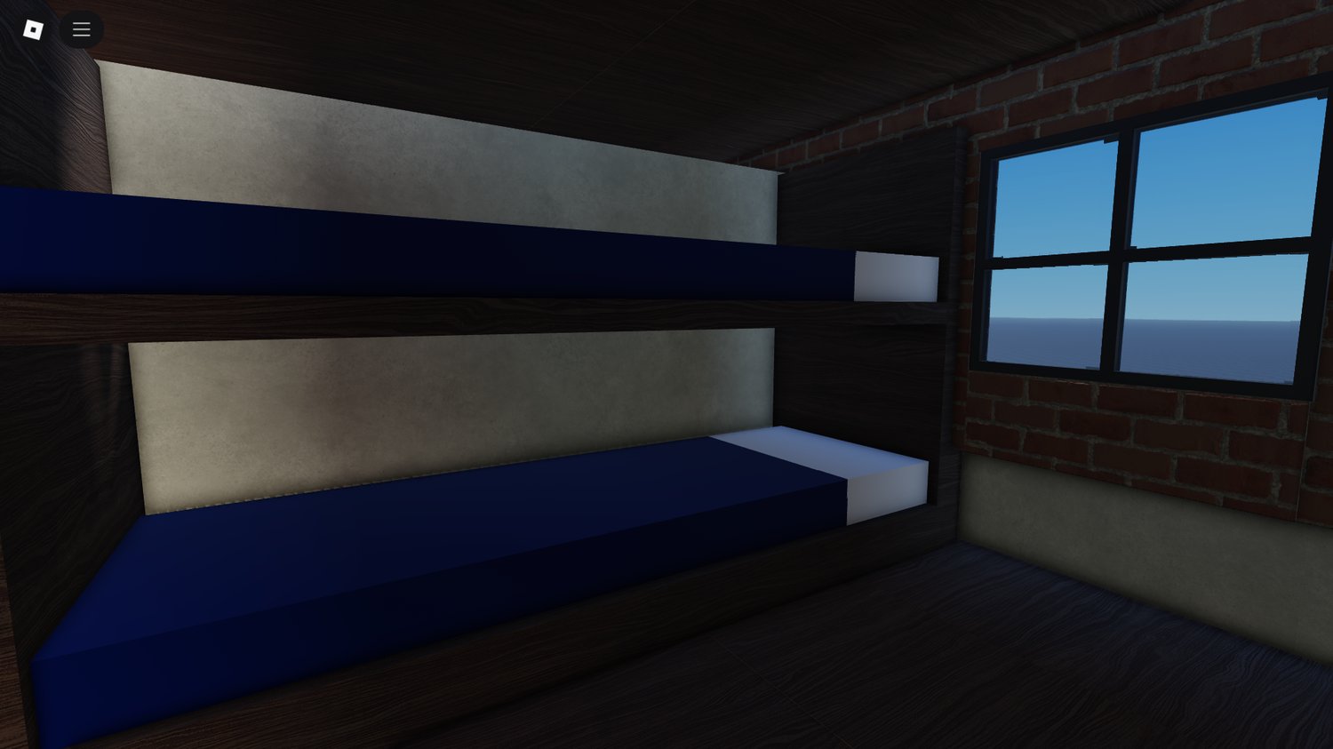Shared common area inside Roblox residential building