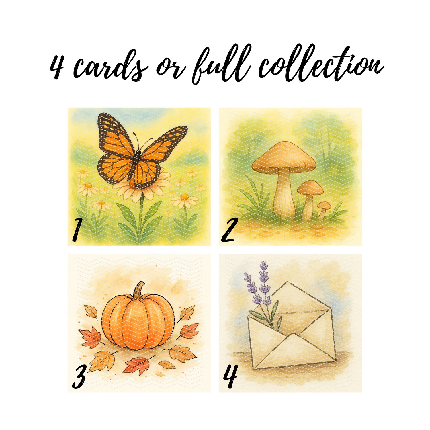 Wonders watercolor ACEO art card – Little Wonders mini print on cardstock