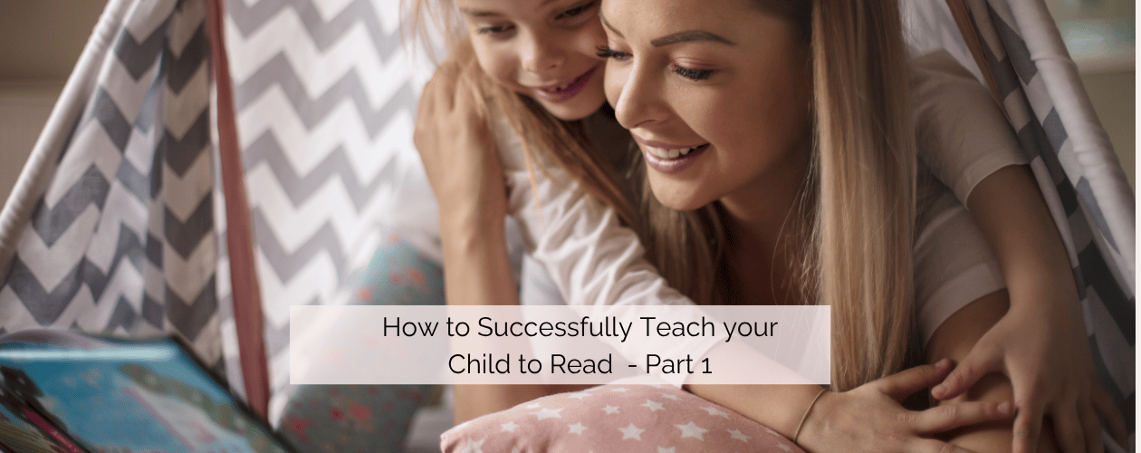 Mother and child enjoying reading - how to successfully teach your child to read