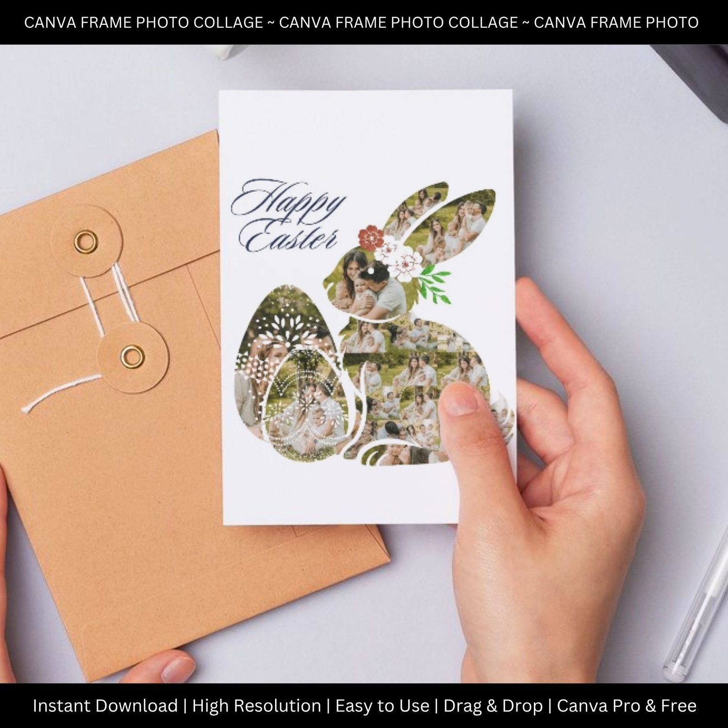Canva Frame Photo Collage - Happy Easter Frames 1