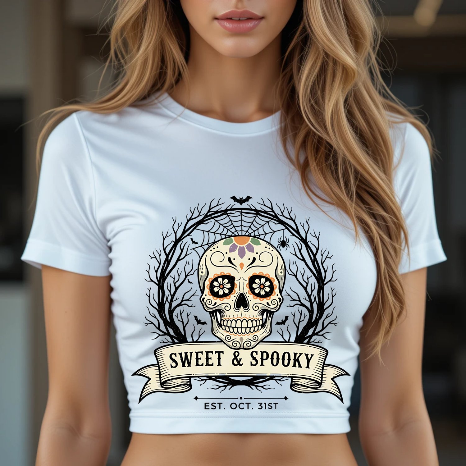 skull svg, skull png, day of the dead svg, halloween skull, sweet and spooky, sugar skull clipart, day of the dead clipart, spooky svg, halloween png, printable skull design, design for sublimation, halloween decoration, files for cricut, svg for silhouet