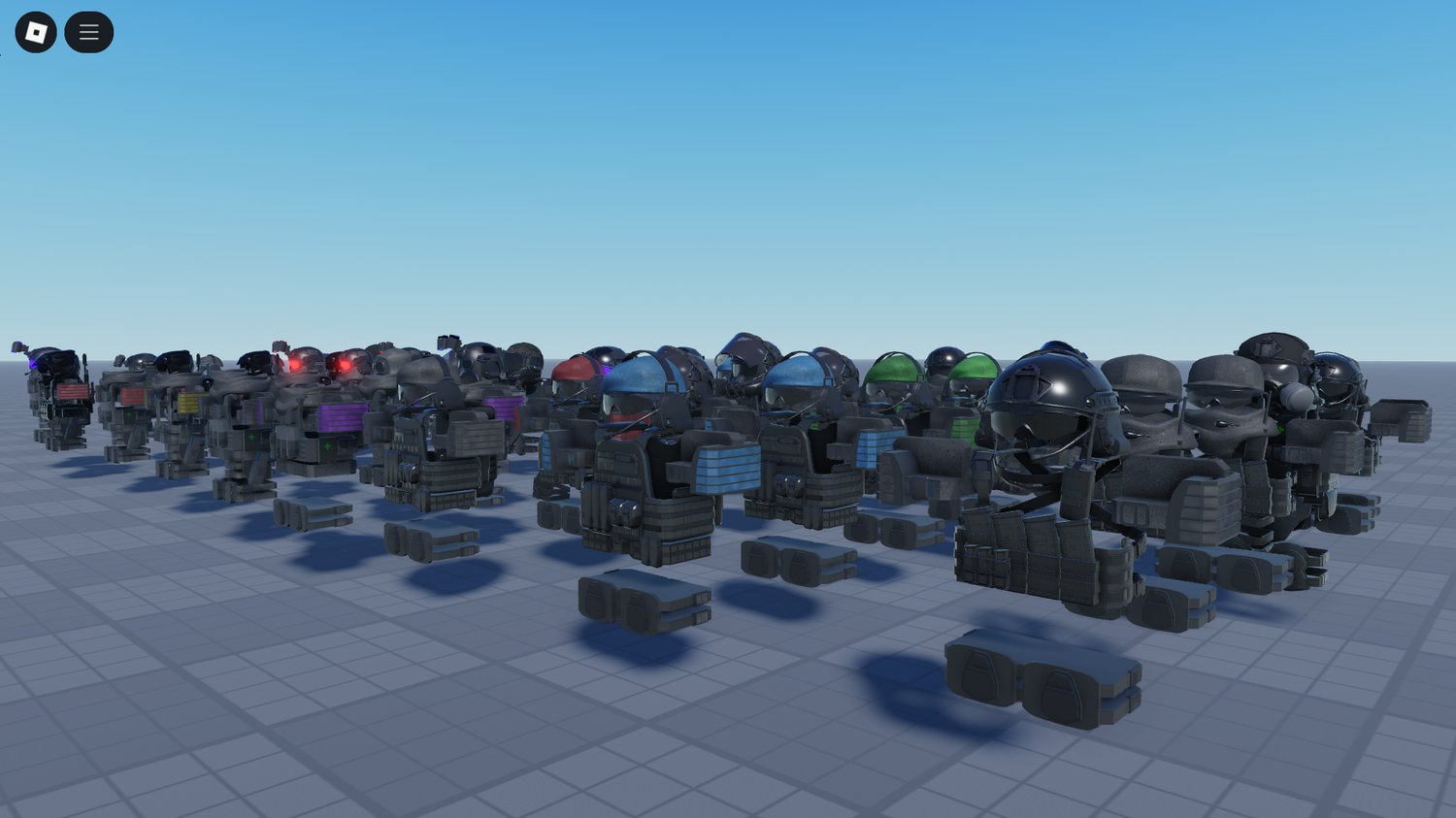 Roblox SCP uniforms pack
