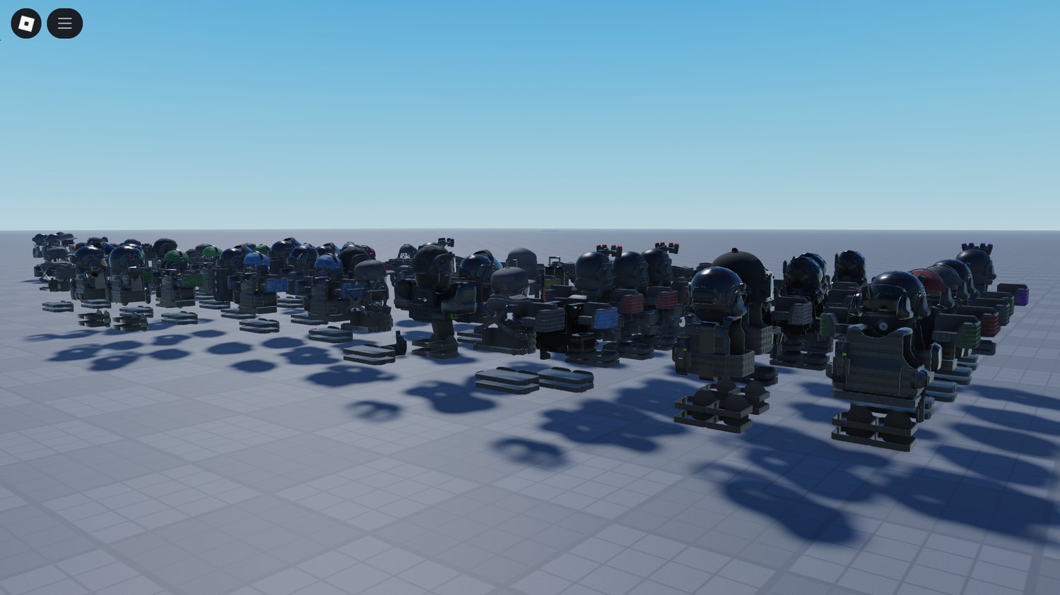 Working morphs in Roblox SCP game