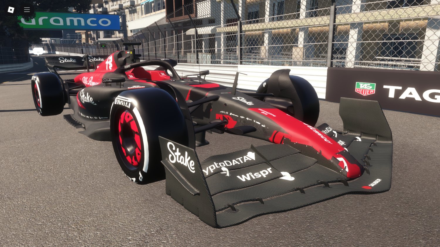 Roblox F1 2023 Alfa Romeo Stake C43 car