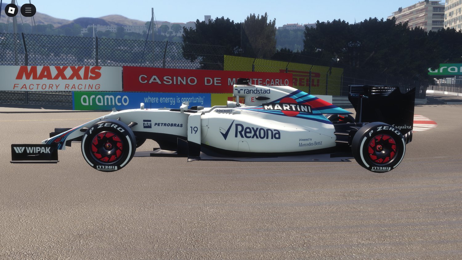 Formula One Williams vehicle model in Roblox