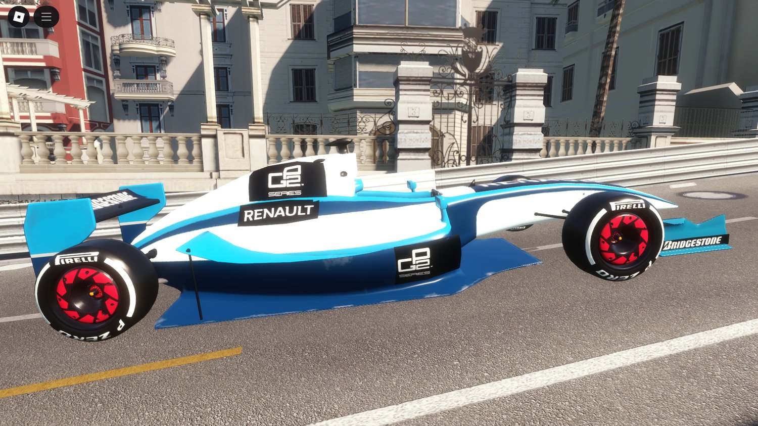 Driveable Formula One car in Roblox