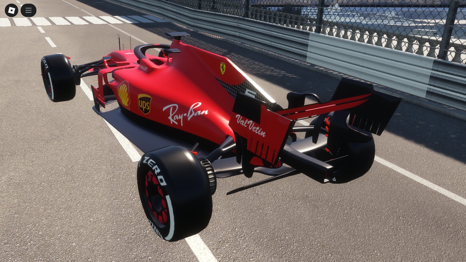 Roblox F1 2019 racing car Ferrari edition