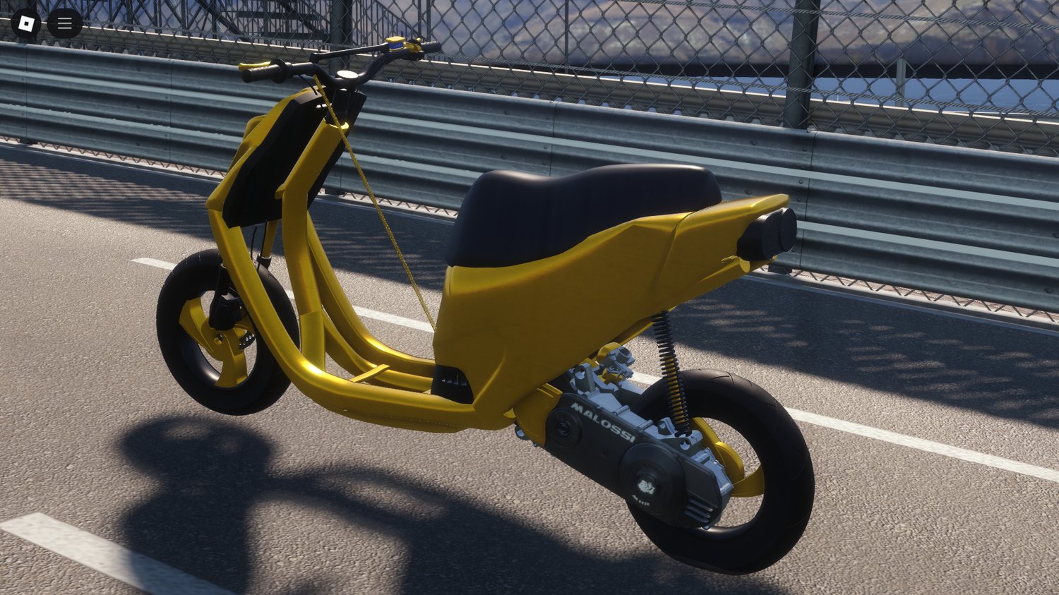 Fully functional scooter for Roblox racing maps