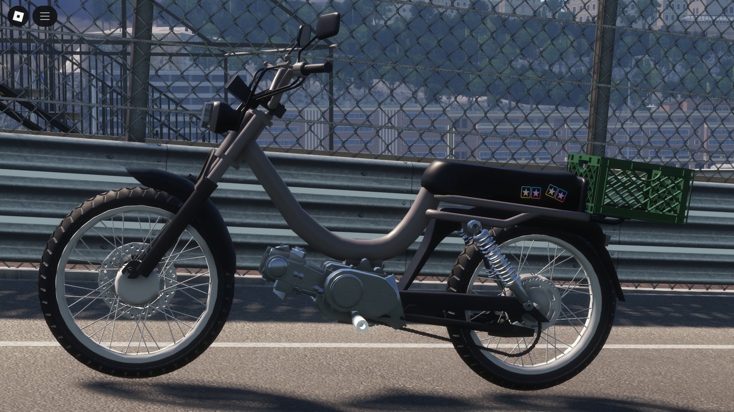 Classic scooter model with realistic design in Roblox