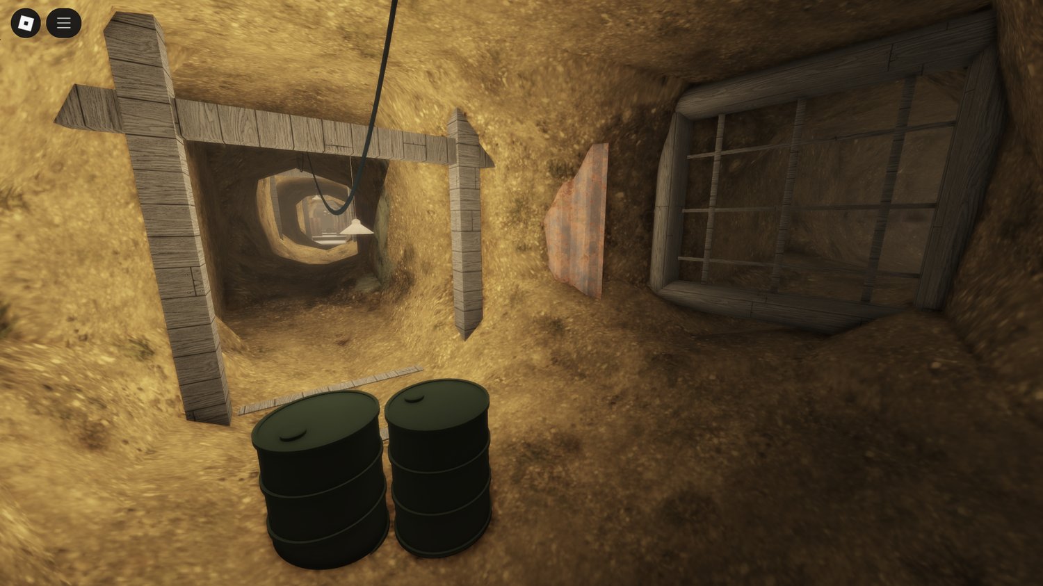 Scripted war environment in Roblox