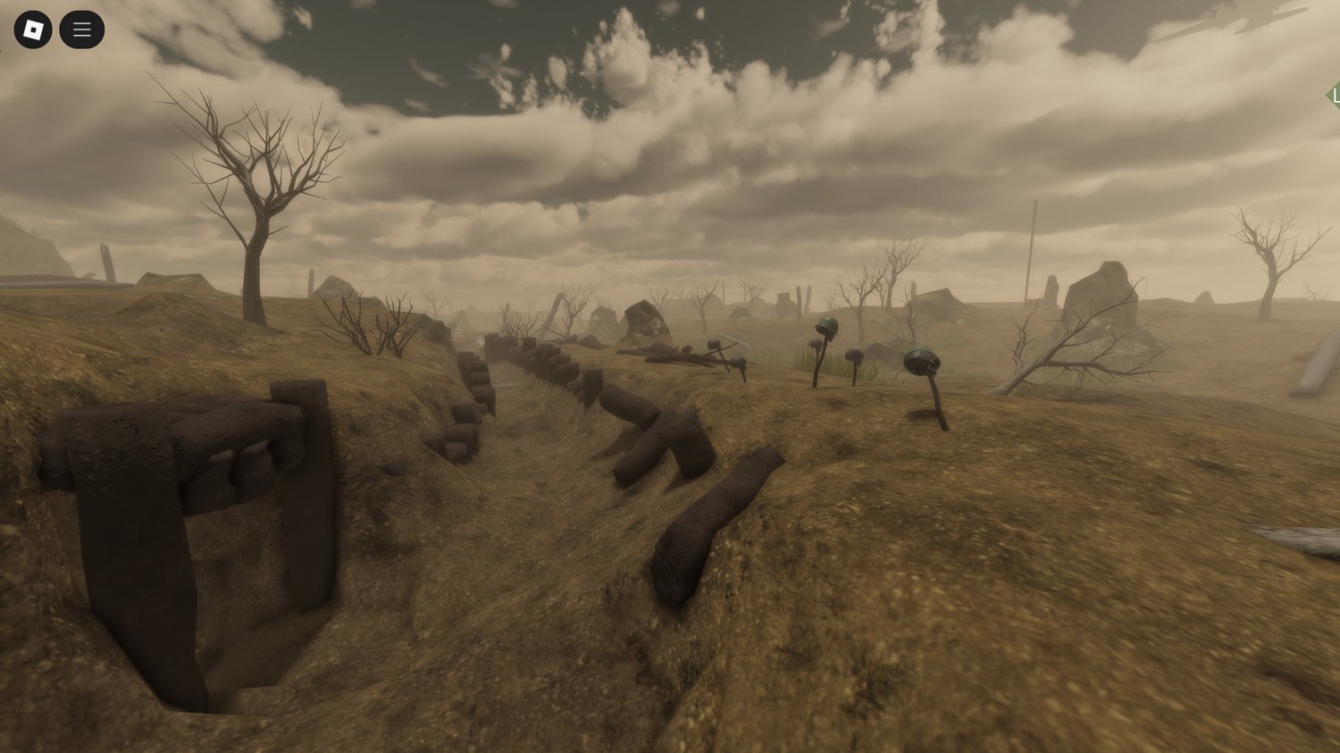 Group combat roleplay map in Roblox