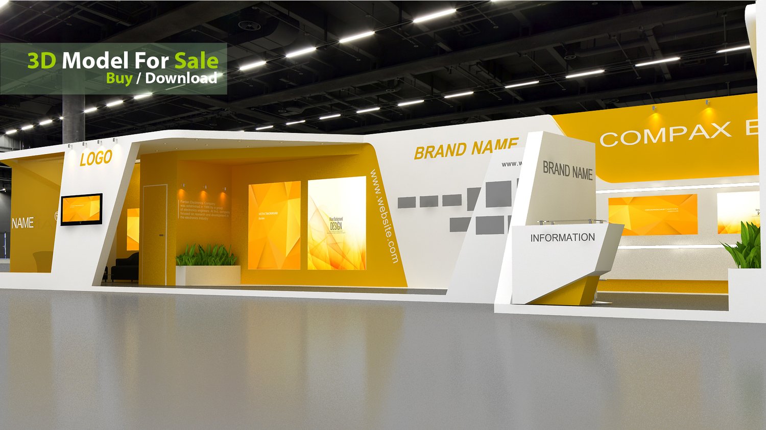 modern booth