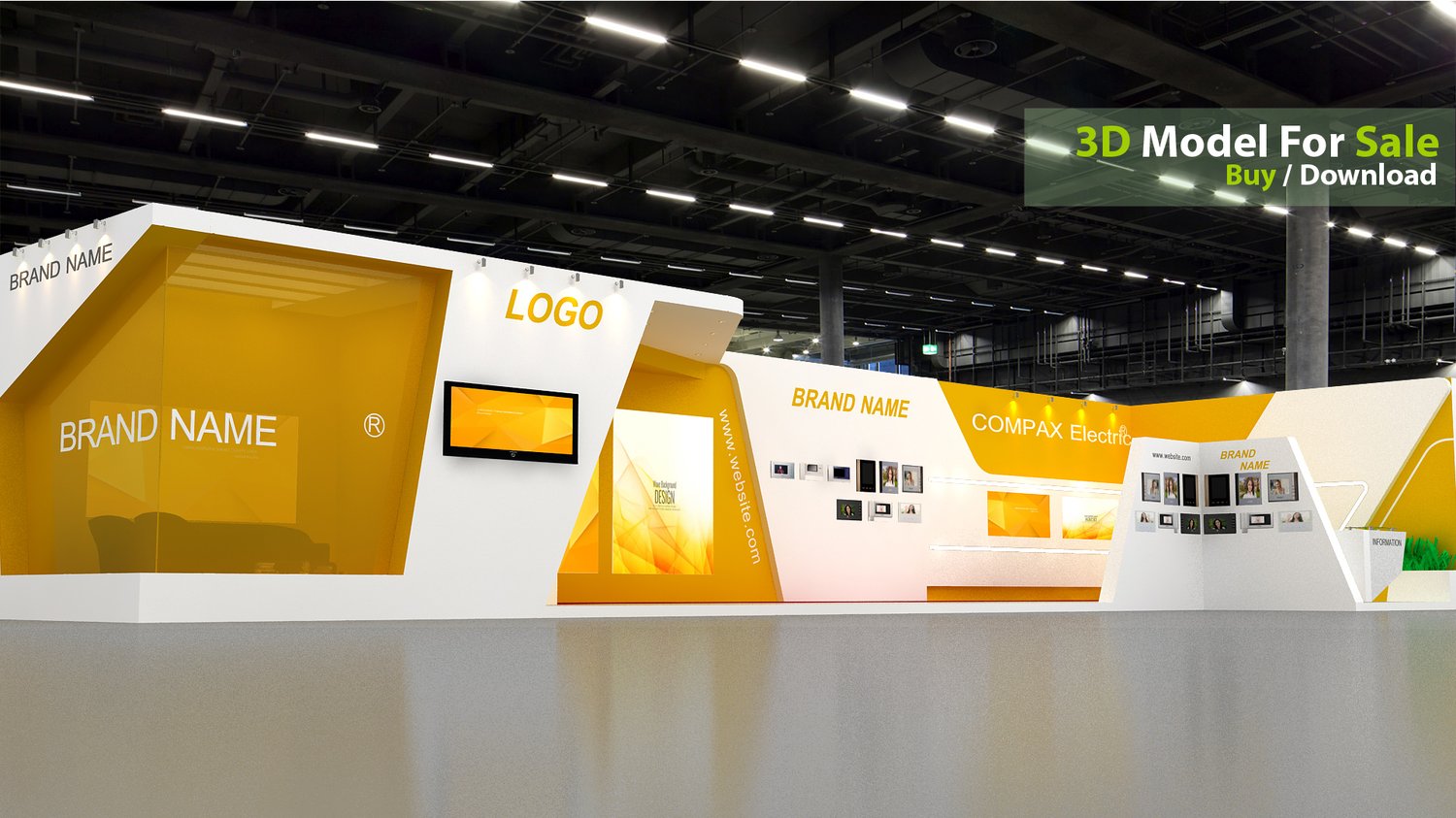 modern booth