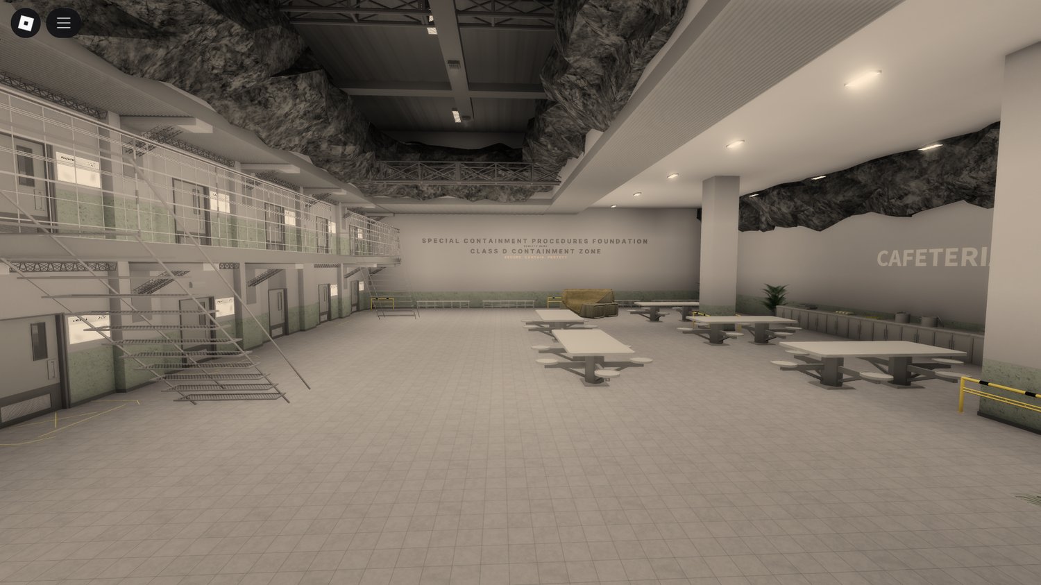 Roblox Area 42 SCP facility map