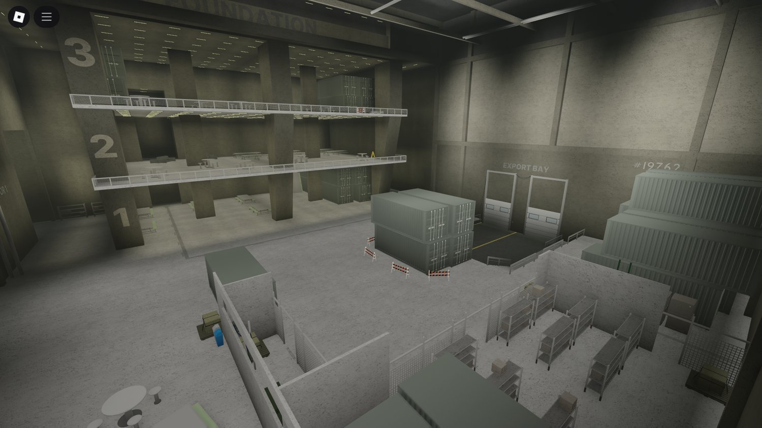 Underground SCP Area 13 chambers