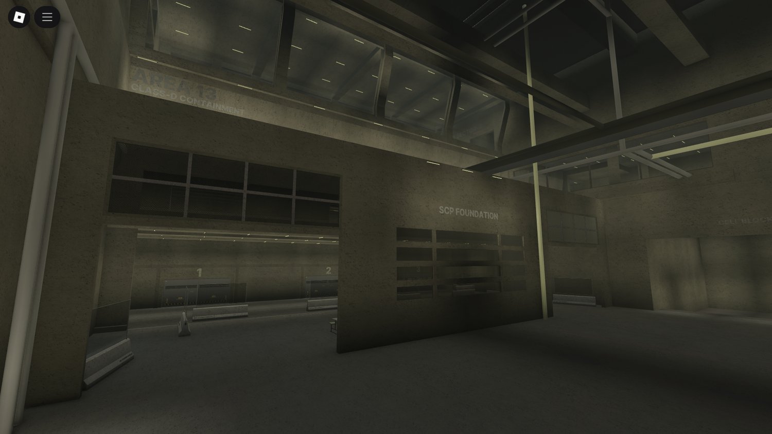 Area 13 Roblox containment hallways