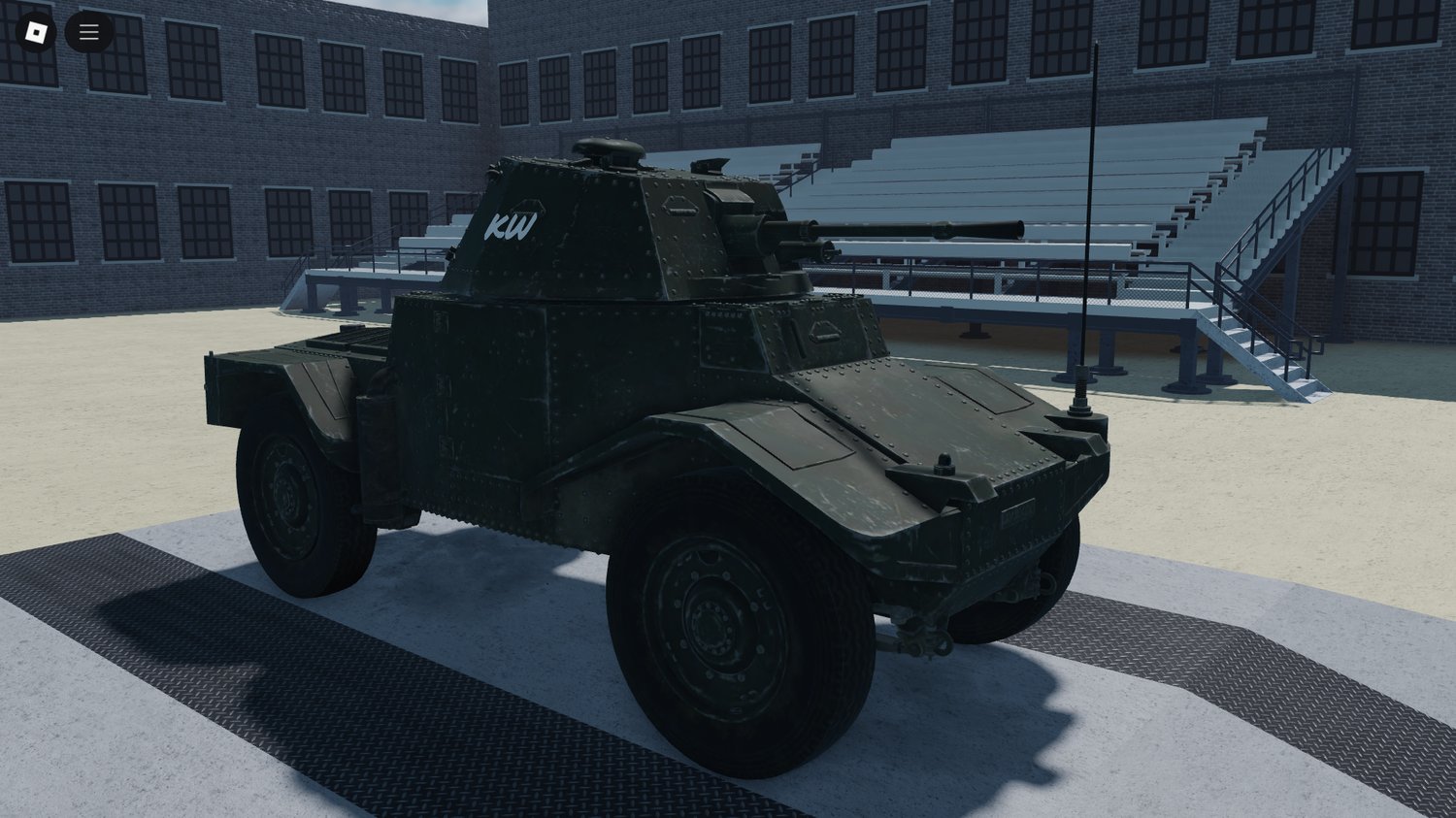 Roblox Turan 1 Heavy Tank armored vehicle