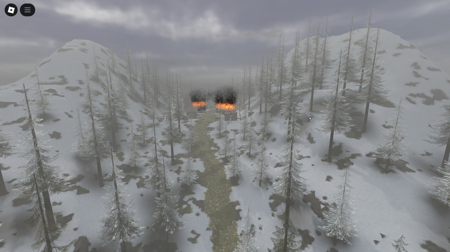 Roblox roleplay map with realistic Nordic scenery