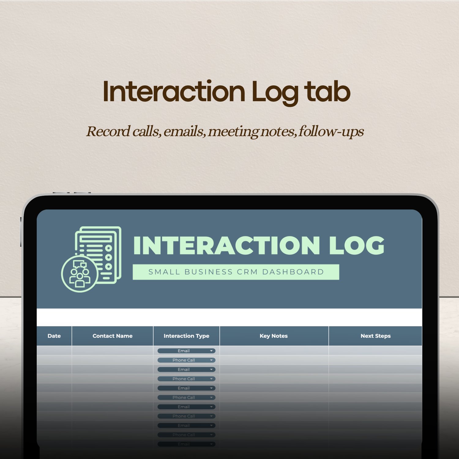 CRM dashboard for freelancers