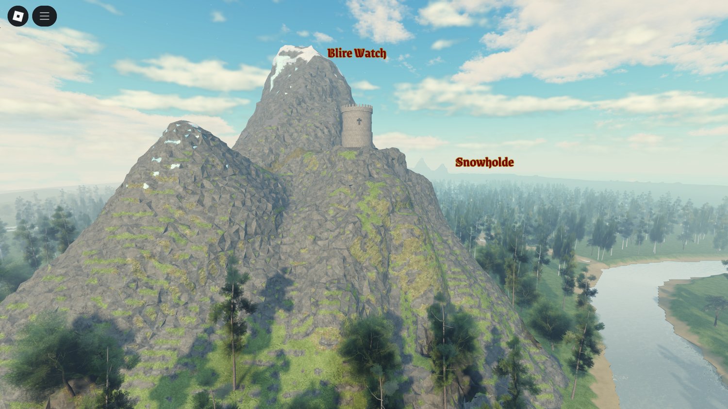 Immersive Roblox fantasy medieval environment
