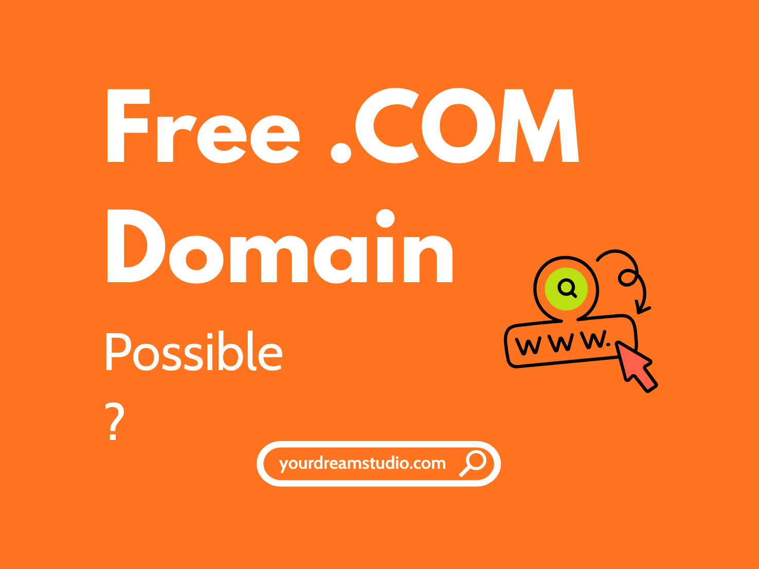 Want a free .com domain? Learn how Bluehost, Webnode, Site123, and WordPress.com let you get one for your first year. Understand the catch, features, and best platform for you.
