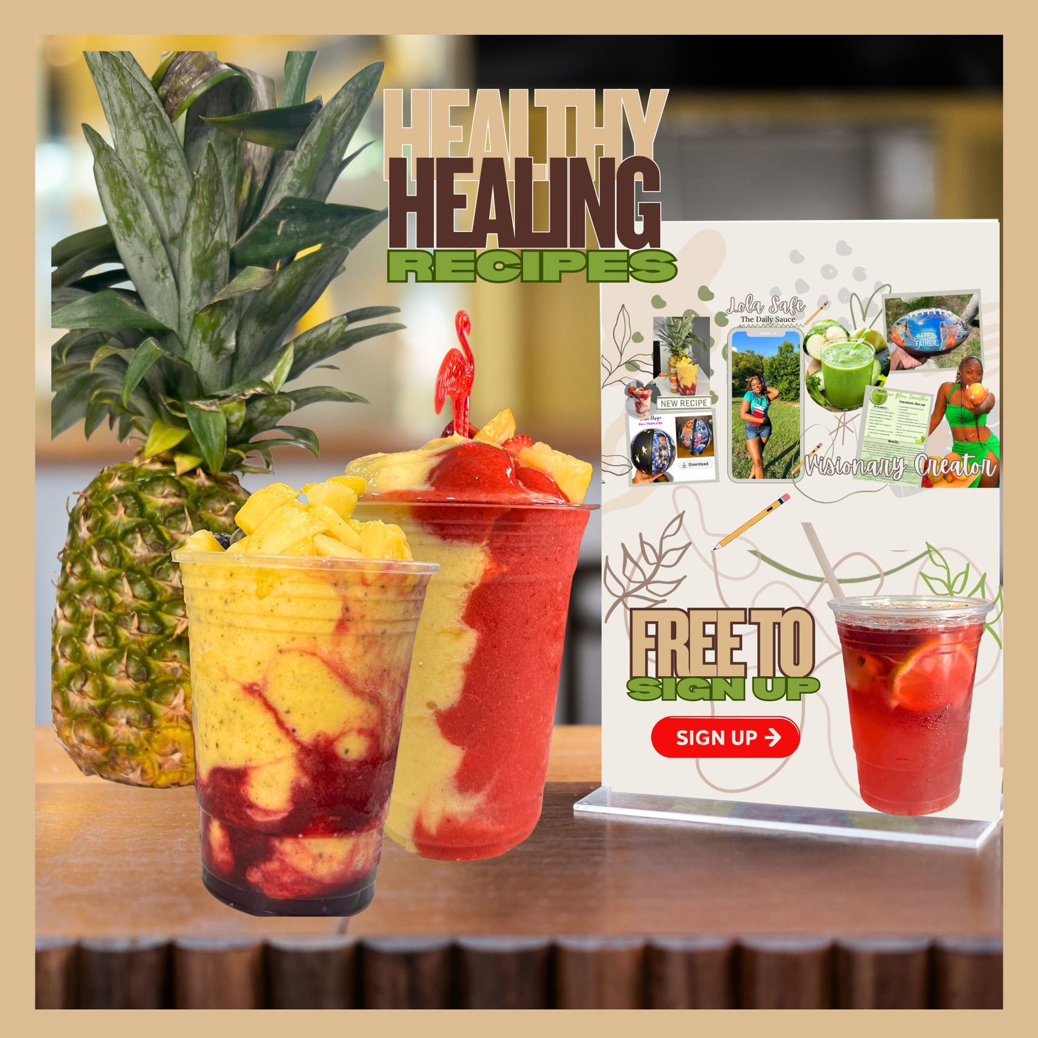 Sign up for my Newsletter