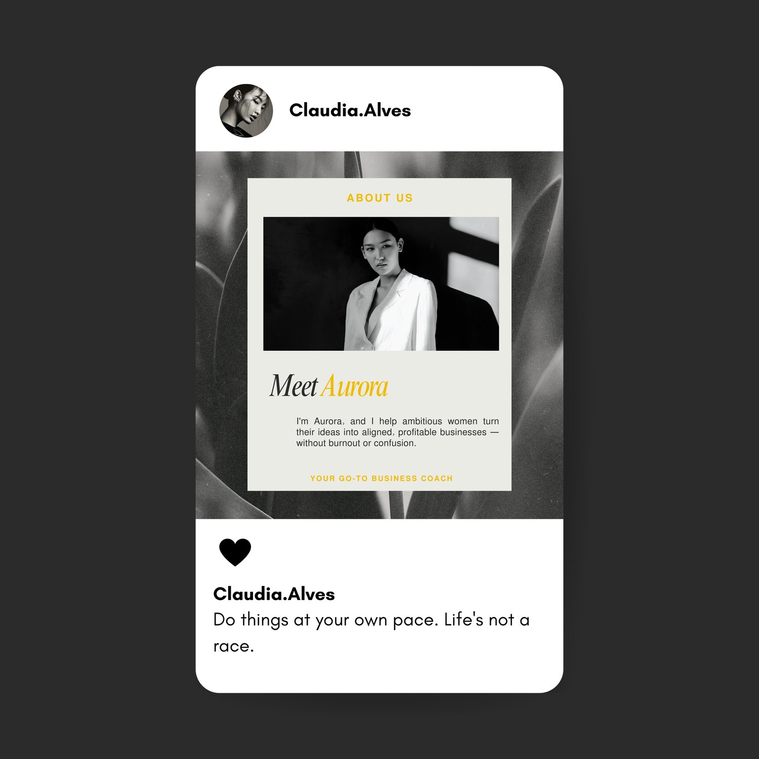 Professional Instagram templates for Canva – 120 yellow and black posts, stories, and Reels covers. Ideal for life coaches, wellness coaches, social media managers, and entrepreneurs who want stylish branding online.