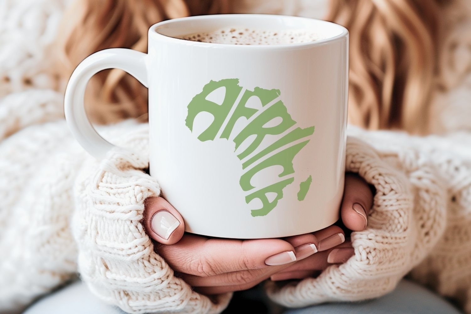 This design features the word Africa creatively integrated into the silhouette of the continent, symbolizing the diversity, richness, and heritage of the African continent. Perfect for crafting projects, decor, or educational materials that honor the spir