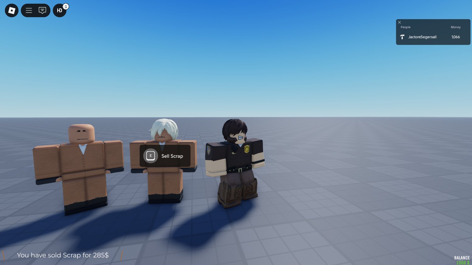 Realistic job system for Roblox roleplay games