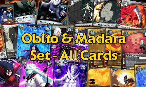 Obito & Madara Set - All Cards