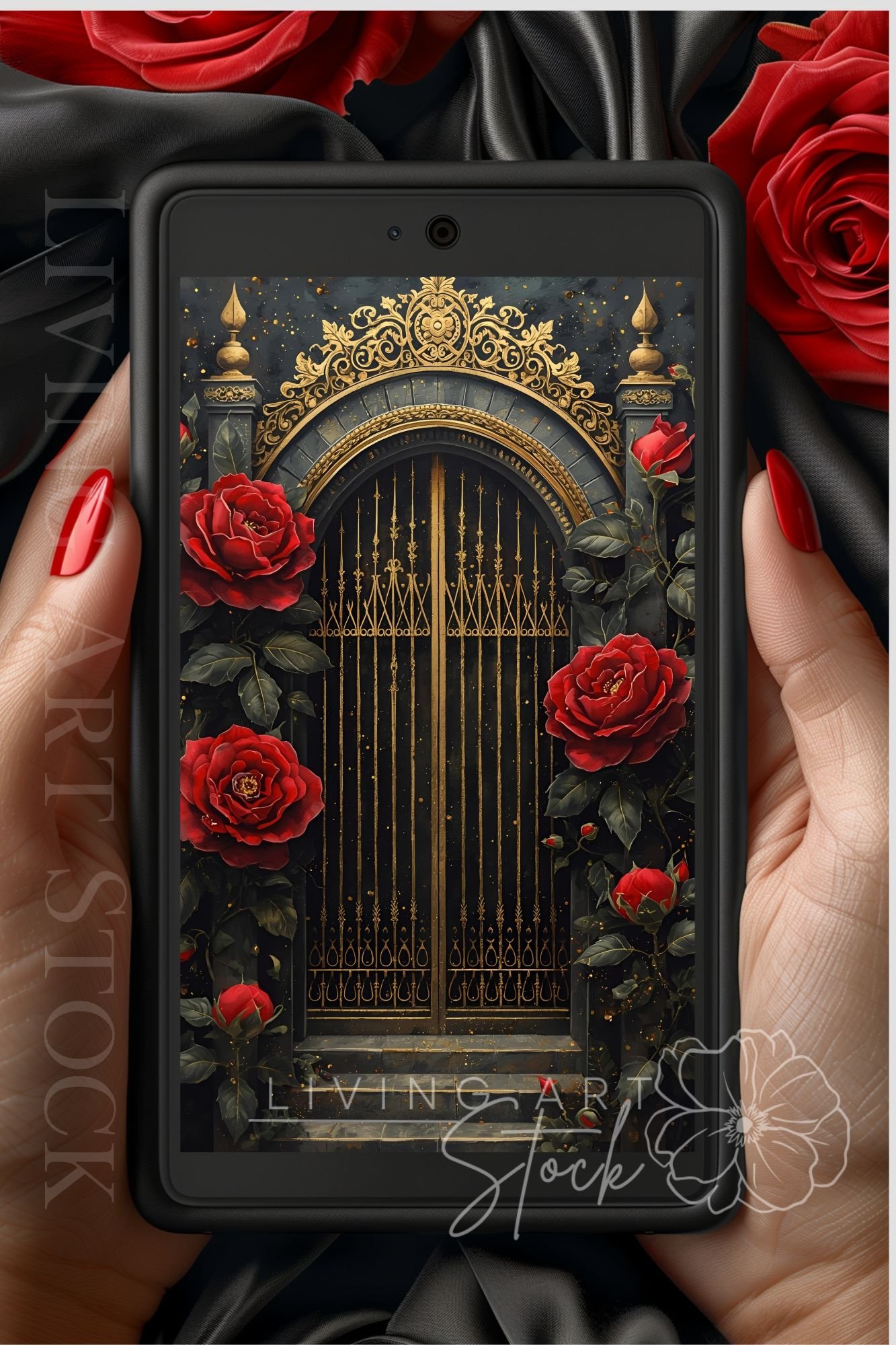 Fantasy ebook cover design template