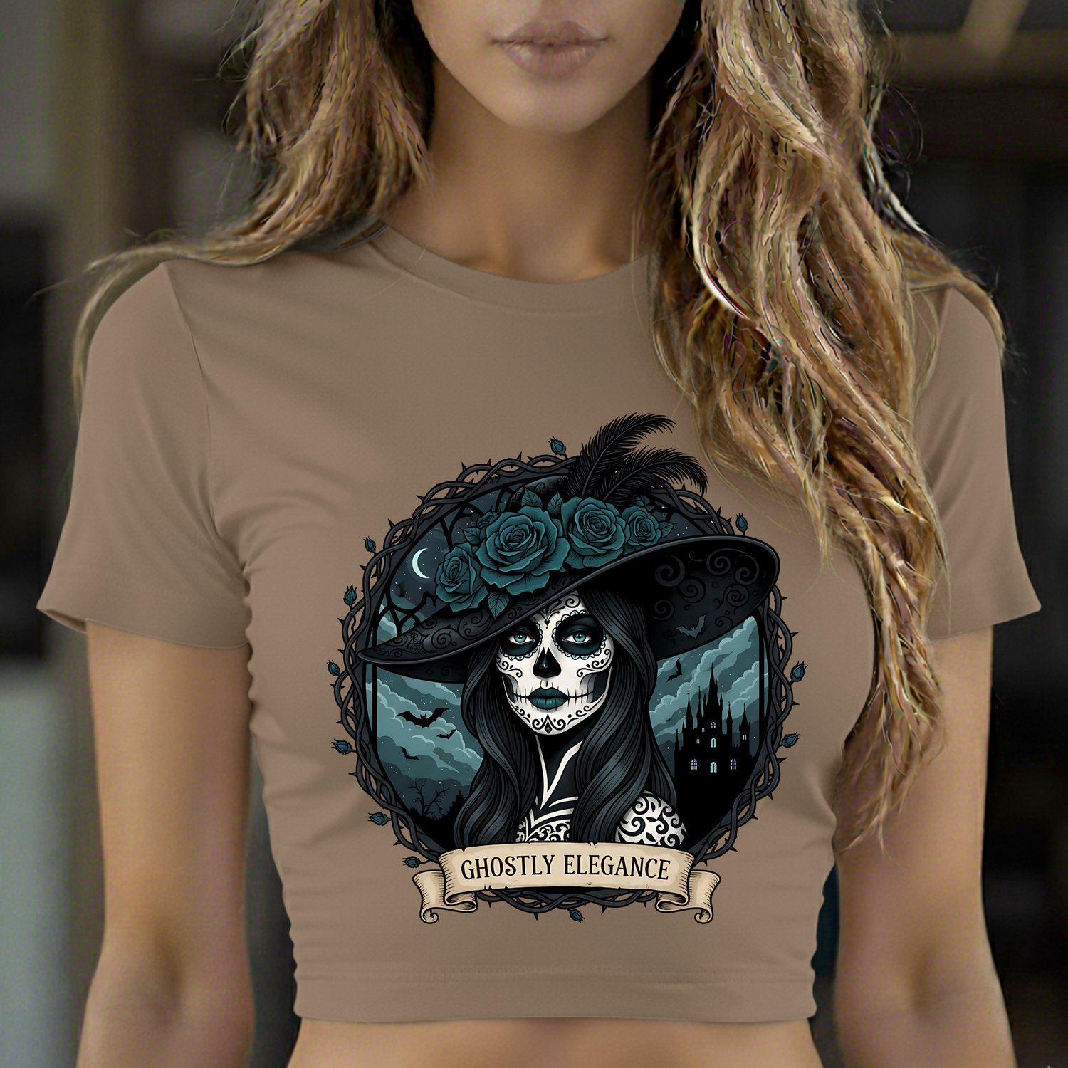 Catrina clipart, Halloween png, Day of the Dead svg, Catrina svg, Gothic clipart, Halloween illustration, Catrina digital art, Halloween clipart, png transparent background, Cricut Halloween design, Catrina sublimation, Halloween decoration, Elegant clipa
