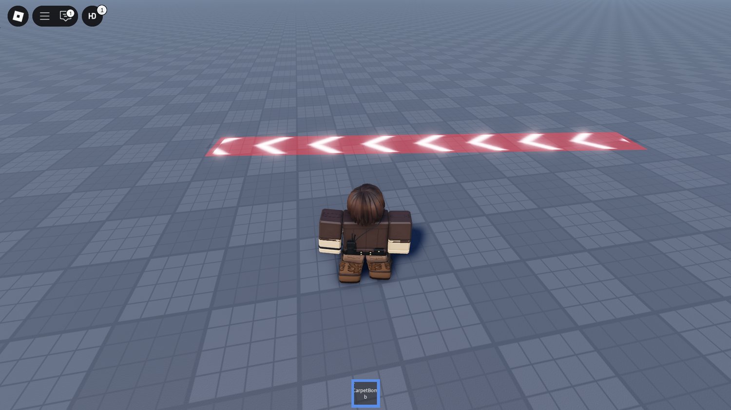Roblox Skyfire Carpet Bombardment system with strike tool