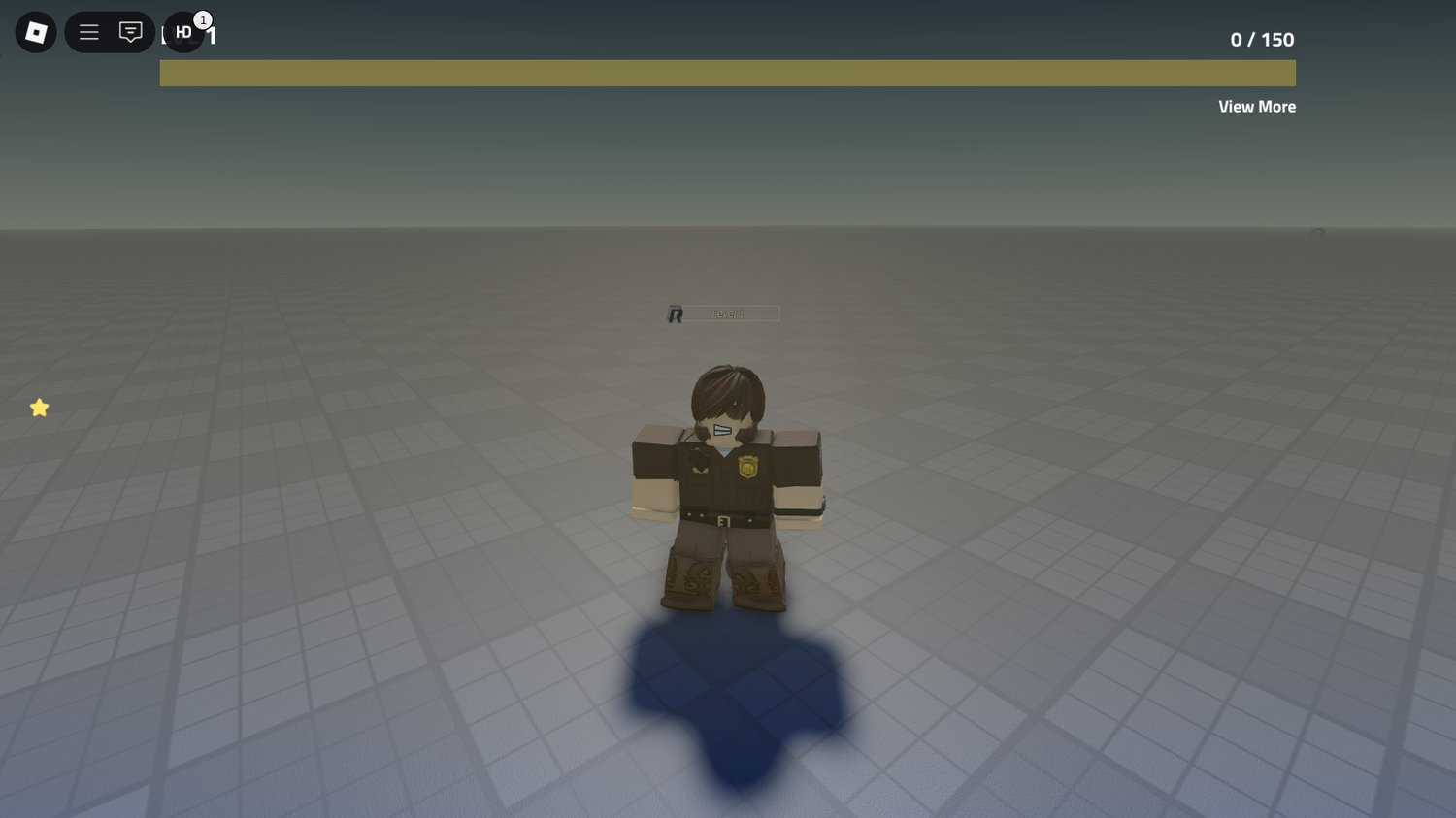 Level-up effects and confetti in Roblox gameplay