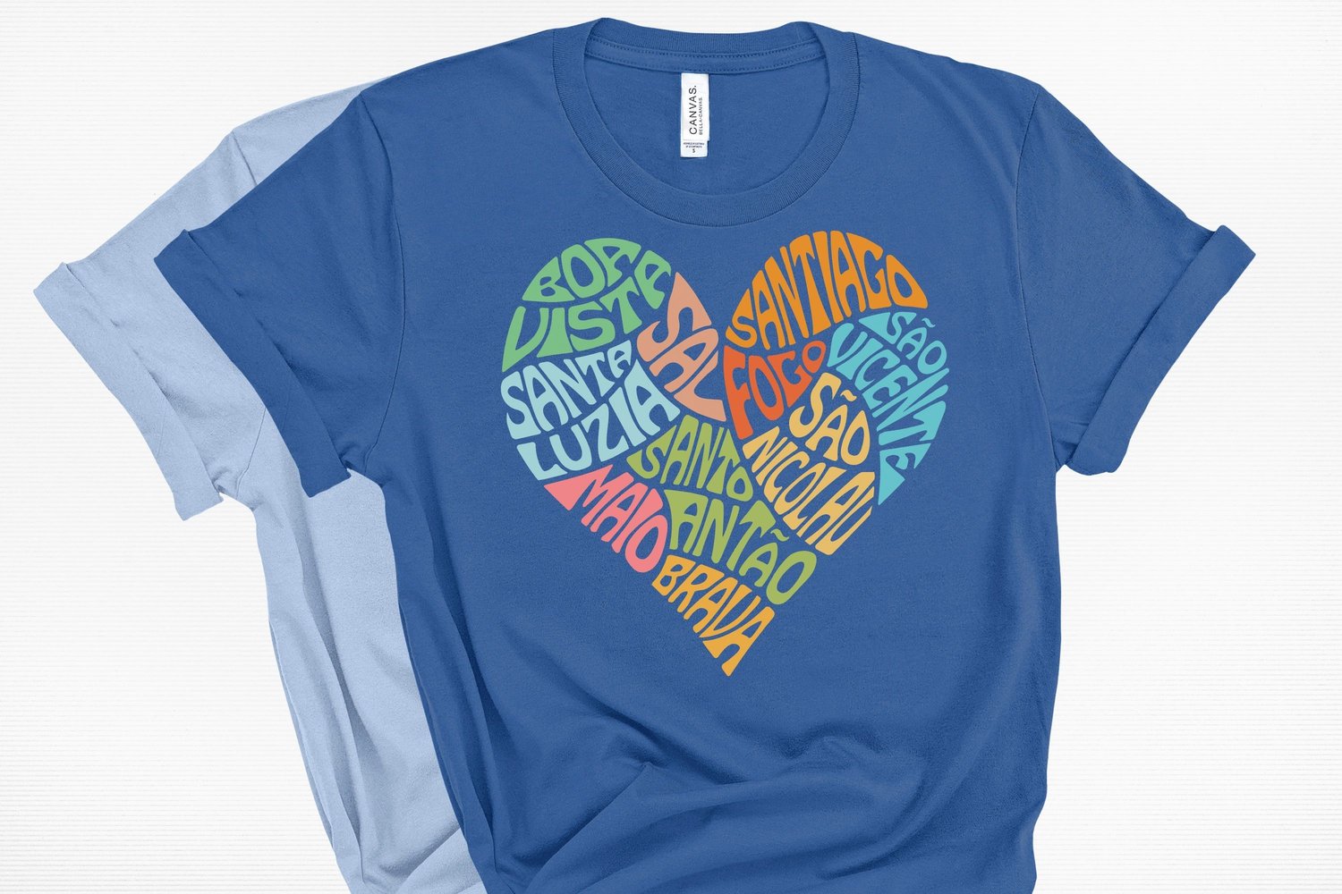 Celebrate the vibrant beauty of the Cape Verde Islands with our stunning Cape Verde Heart SVG cut file! This unique word art design features intricately designed island names, creatively shaped into a heartfelt heart, perfect for adding a touch of island