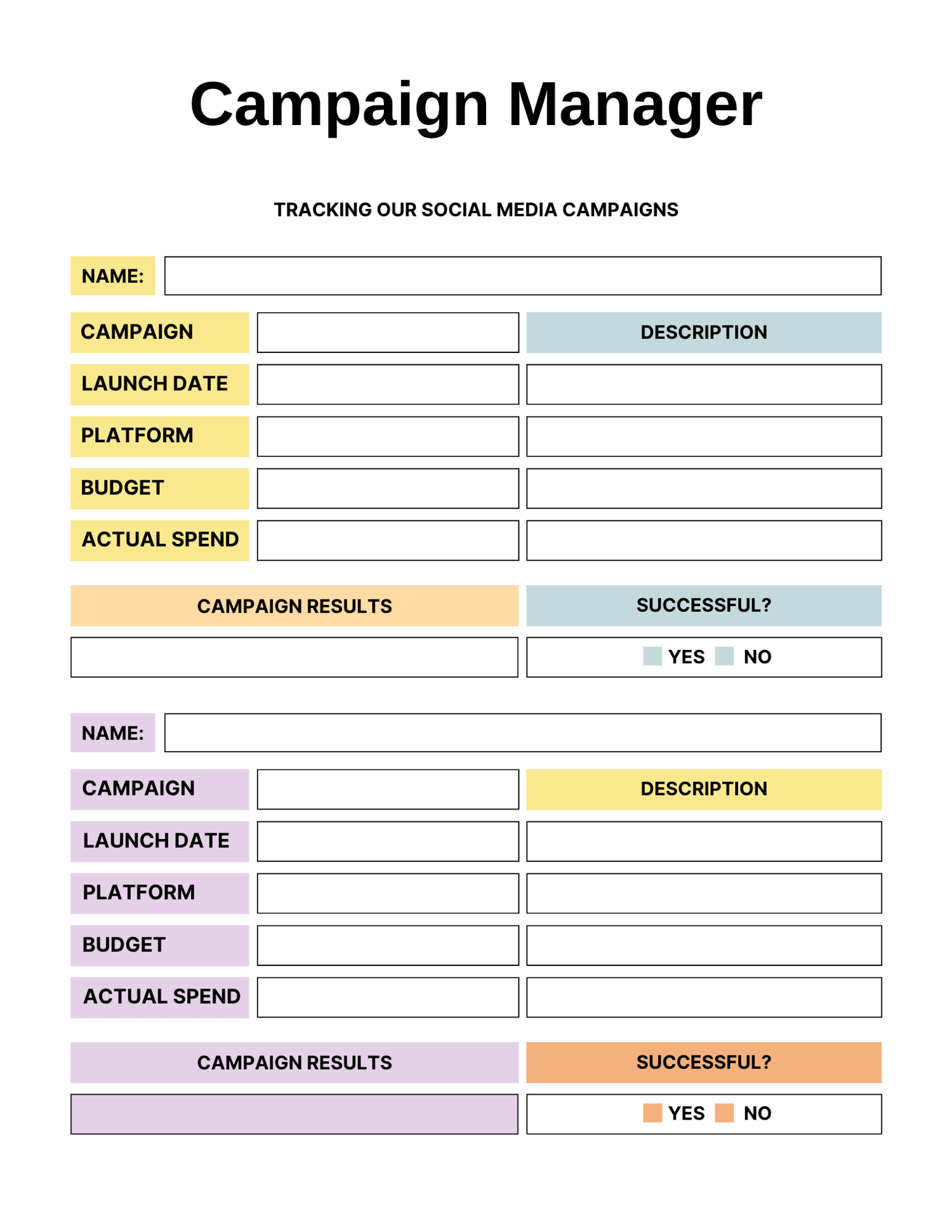 2026 Product Launch Planner