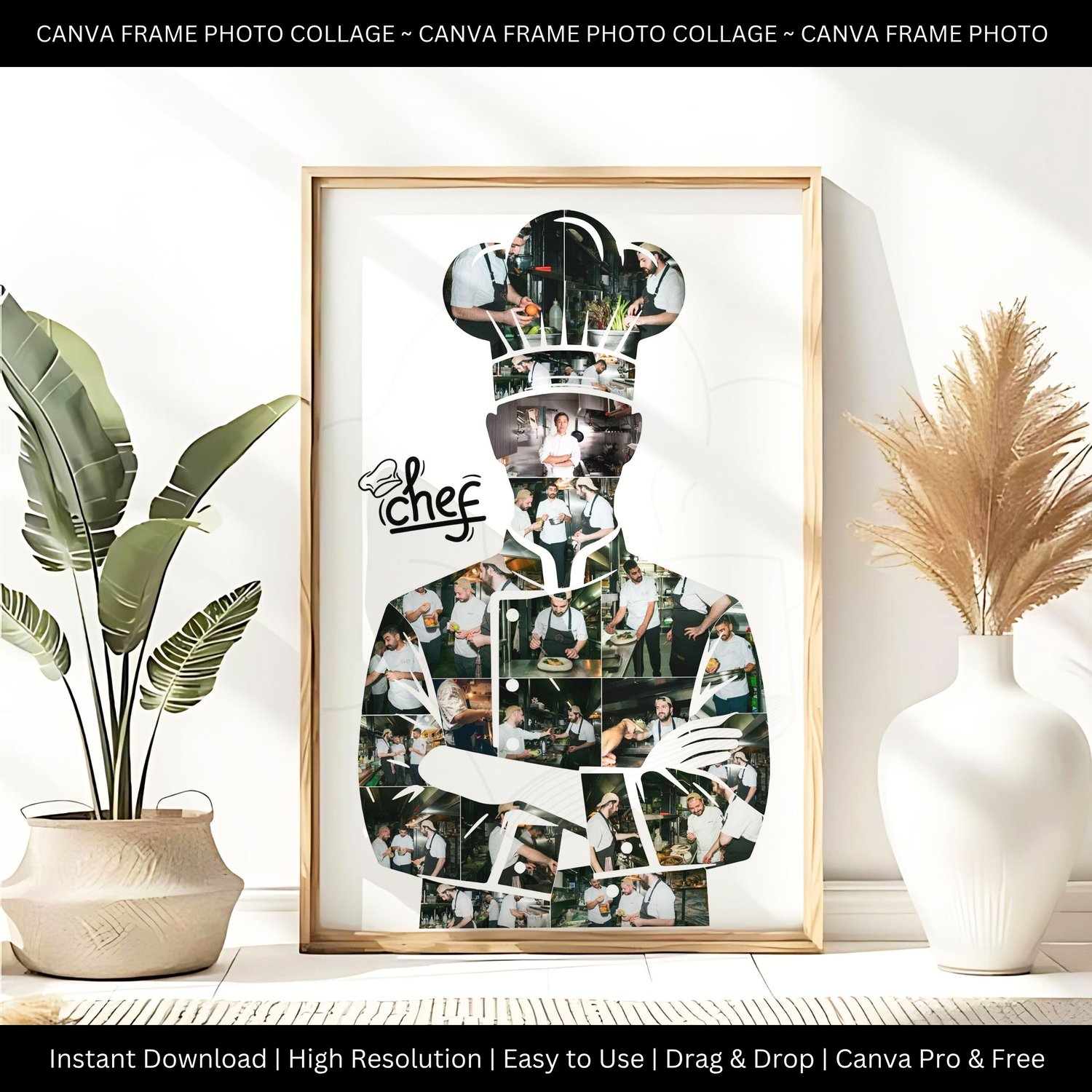 Canva Frame Photo Collage - CHEF Frames 1
