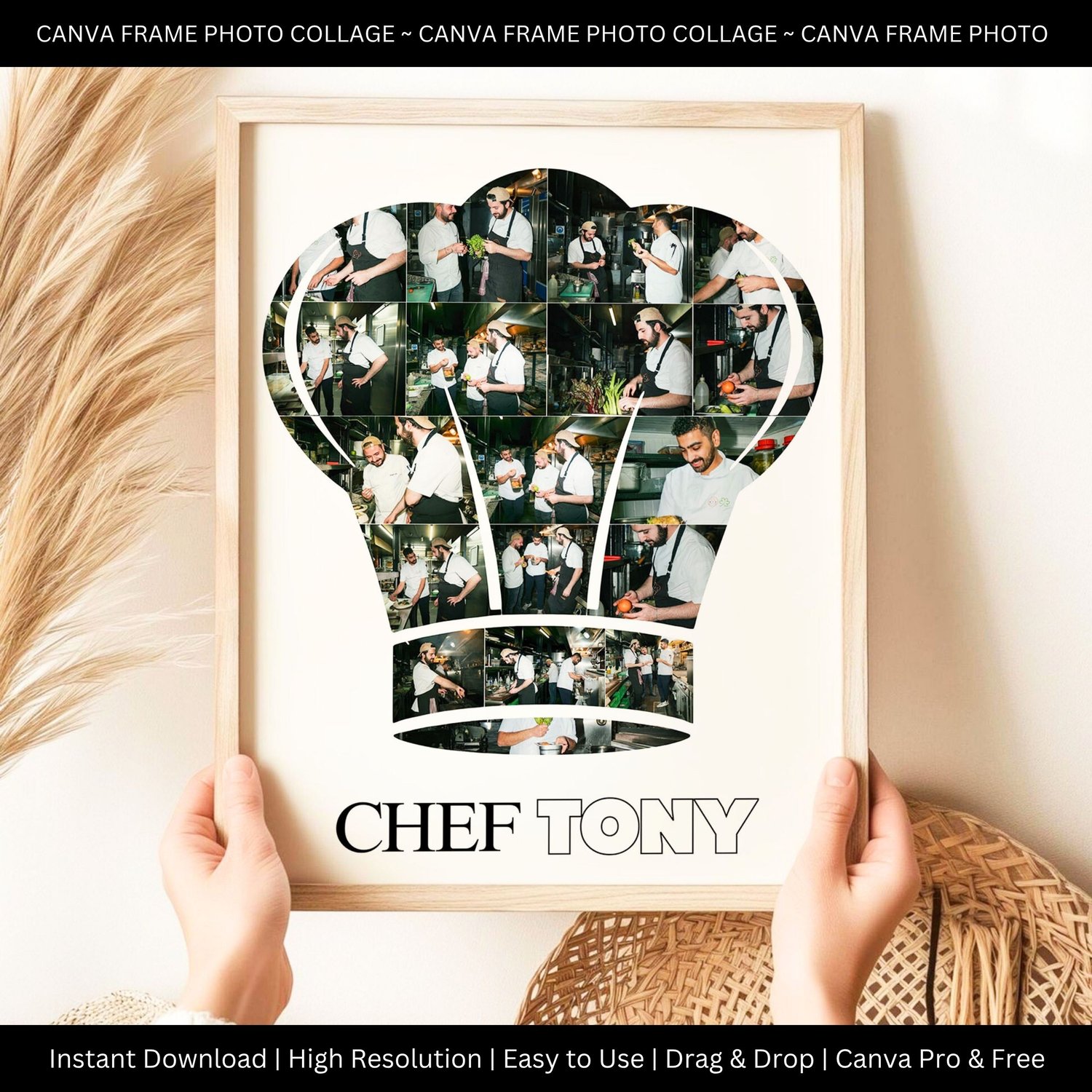 Canva Frame Photo Collage - CHEF Frames 1