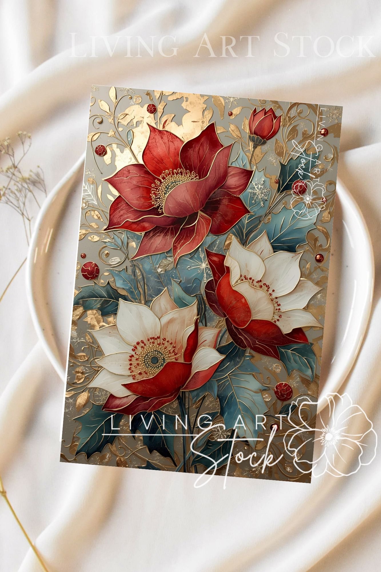 Elegant Christmas Card Design