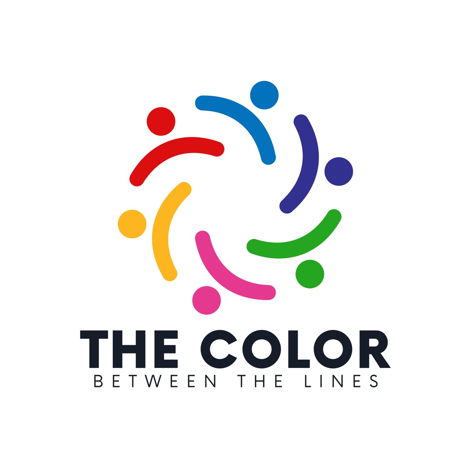 The Color Between the Lines logo — a storytelling and education brand founded by journalist and author Esther Dillard, celebrating authentic stories and inclusive learning.