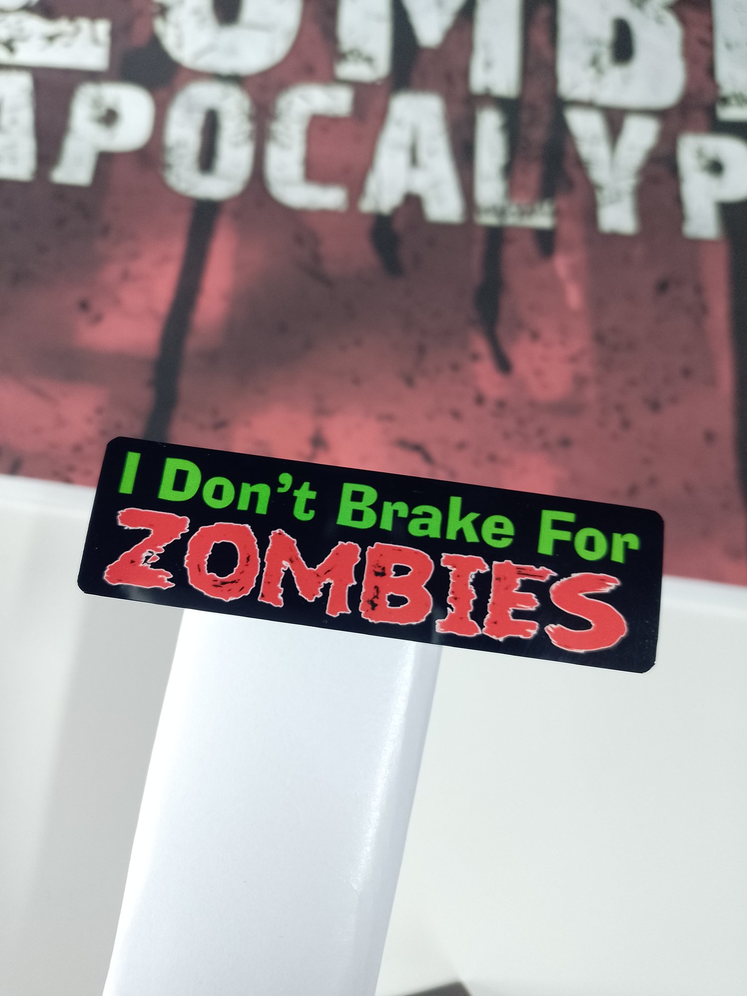 Ccp Sticker Zombie Green Head Vinyl Sticker Set – Waterproof Decals, Handmade, Free ...