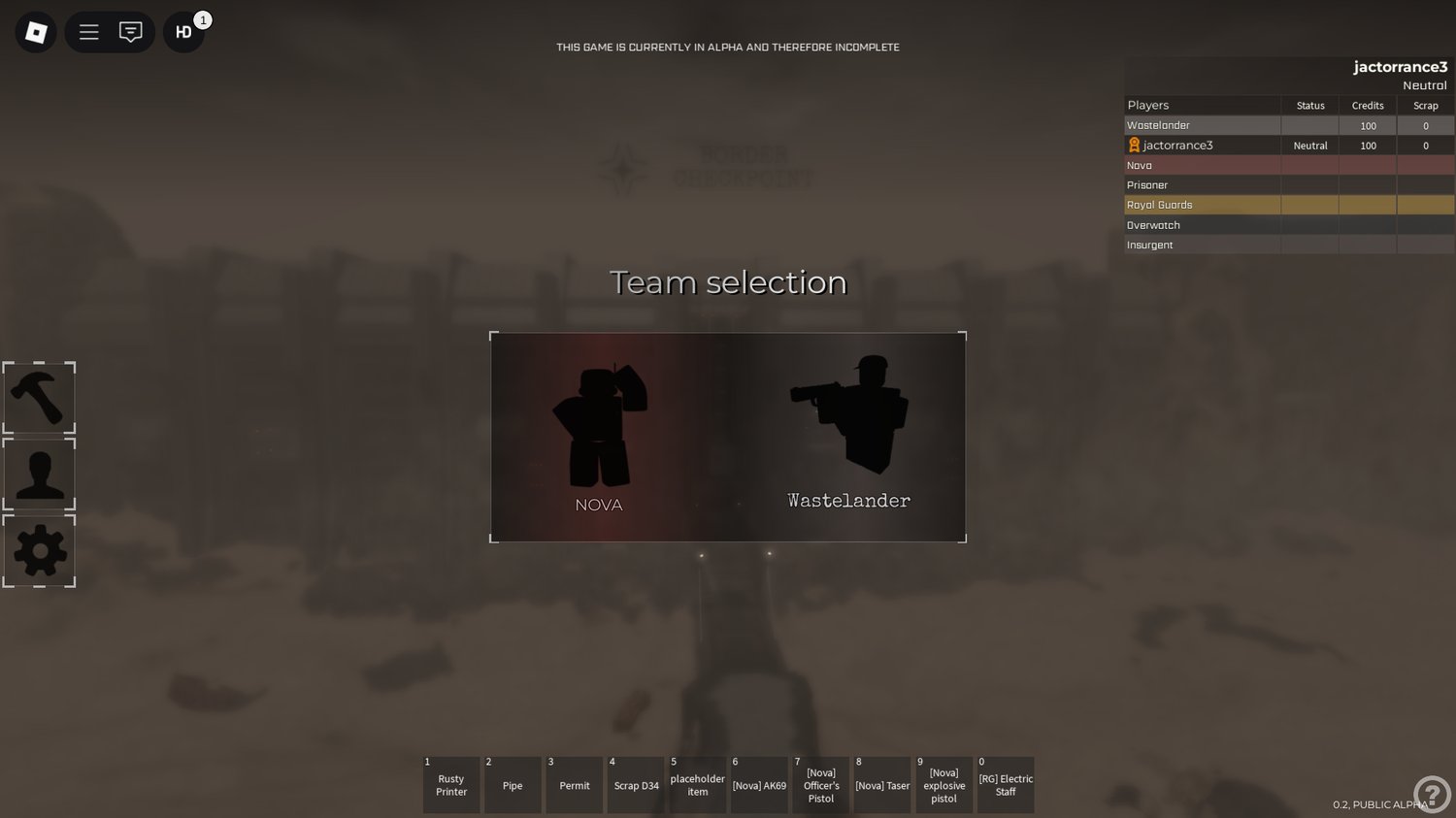 Roblox checkpoint with teleports and interactive tools