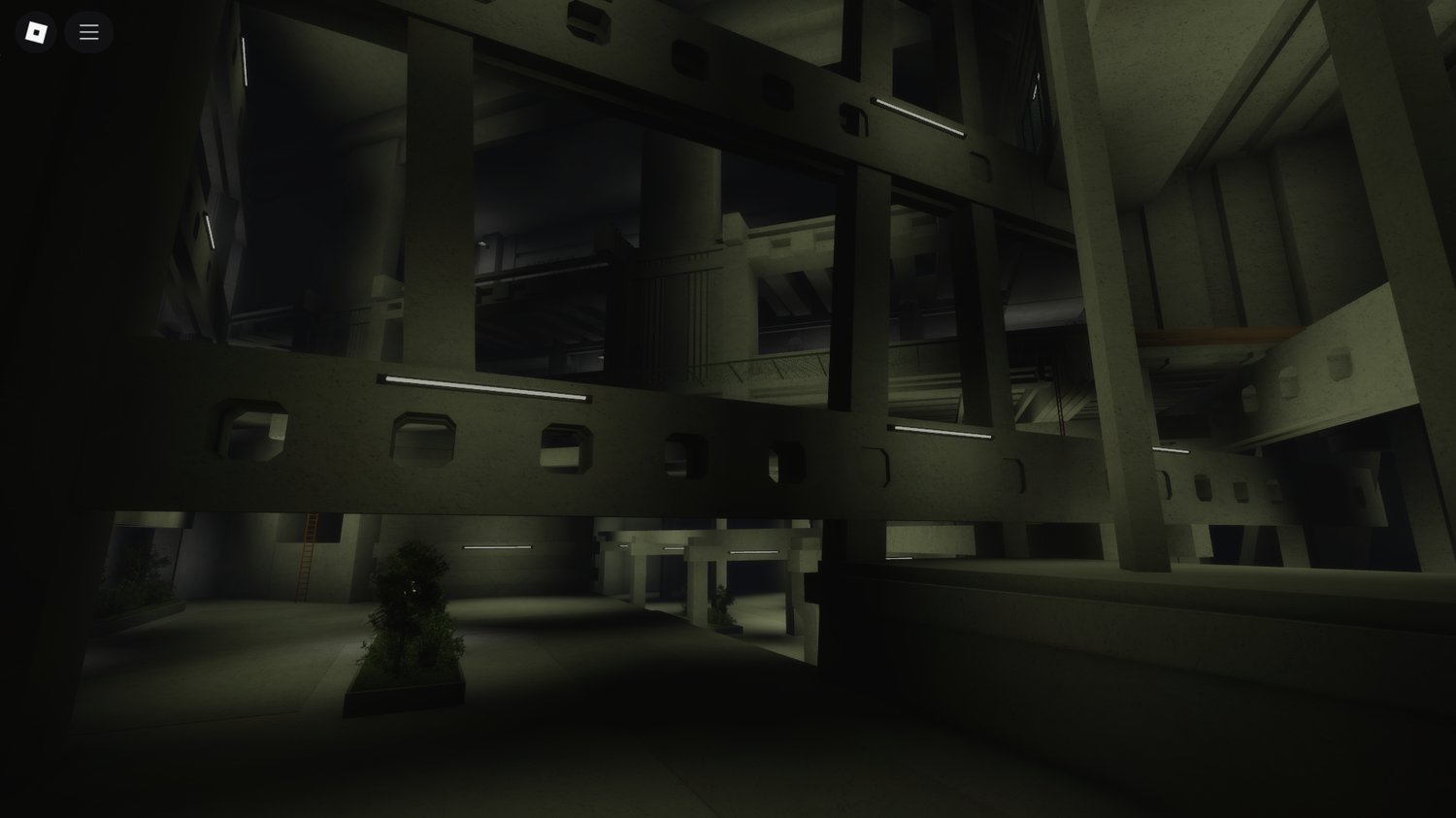 Roblox SCP roleplay map with UI and metro system