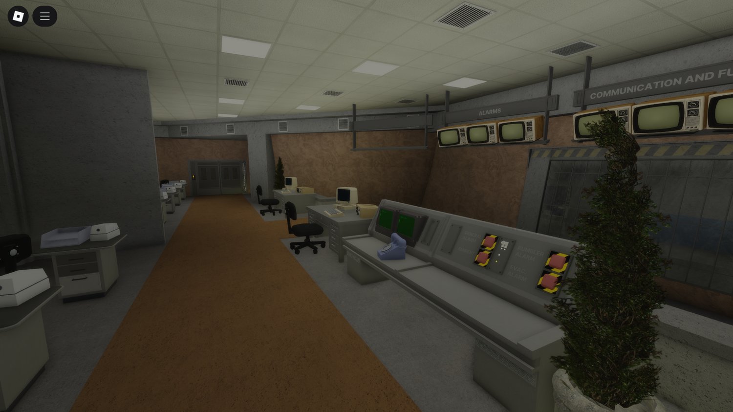 Immersive containment environment in Roblox Nikolai