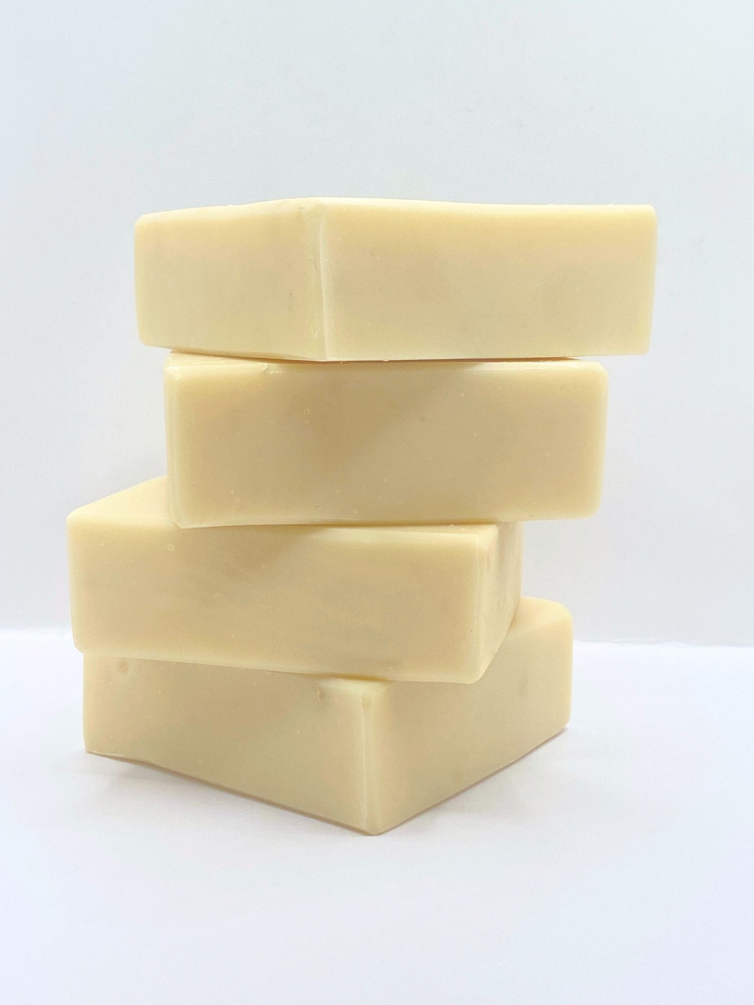 Fragrance-Free Colloidal Oatmeal Soap stack of soap bars