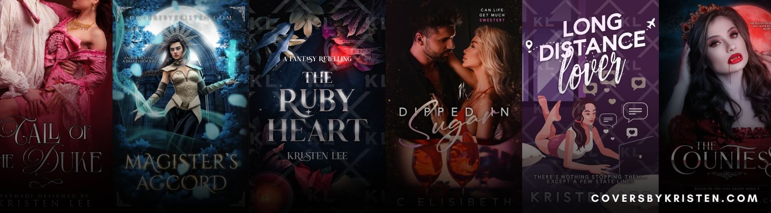 Indie author book cover design
