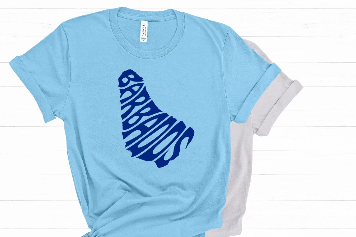 This design features the word Barbados seamlessly integrated into the country's silhouette, perfect for anyone who loves this Caribbean paradise.