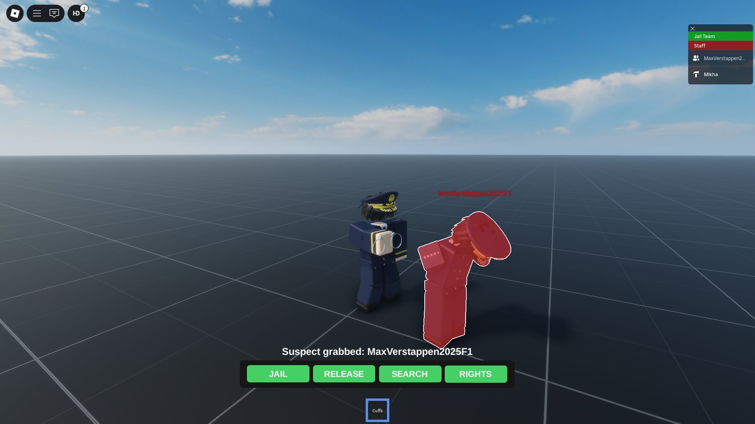 [R6/R15] Hand Cuff System